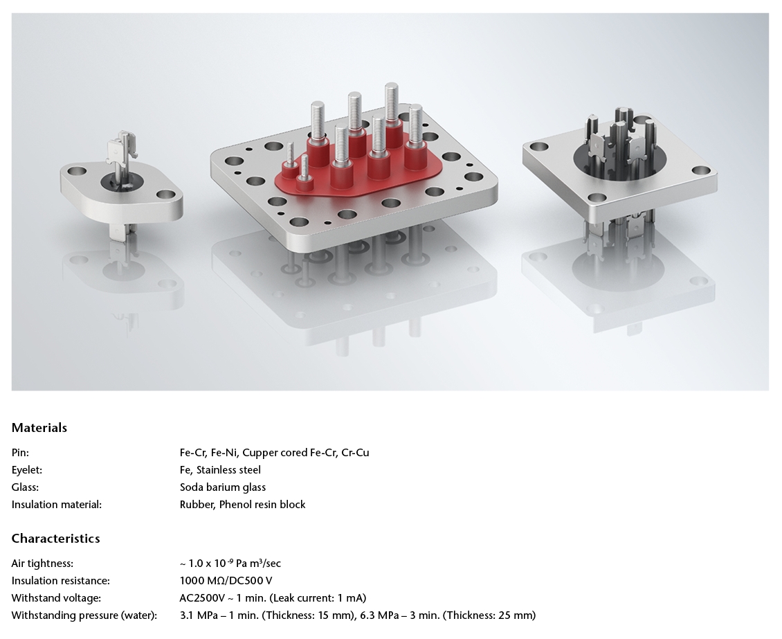 Semi-Hermatic Screw Compressor Terminals