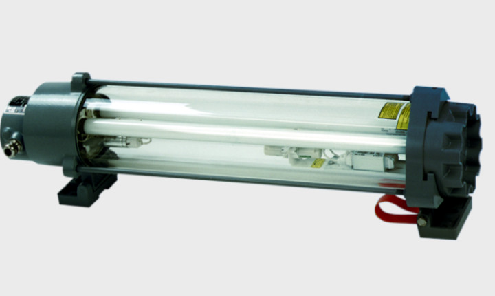 DURAN® borosilicate glass tubing used in industrial explosion-proof lighting