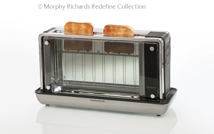 Morphy Richards Redefine Collection Glastoaster mit beschichtem transparenten NEXTREMA®
