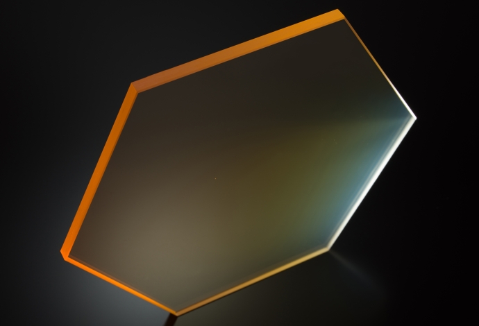 Hexagon-shaped ZERODUR® glass-ceramic by SCHOTT 