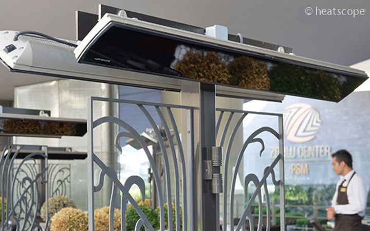SCHOTT NEXTREMA® glass-ceramic is ideal for infrared heater covers