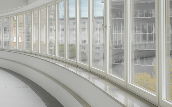 SCHOTT TIKANA® glass used for restoration in the Bauhaus-style Schocken Department Store in Chemnitz, Germany