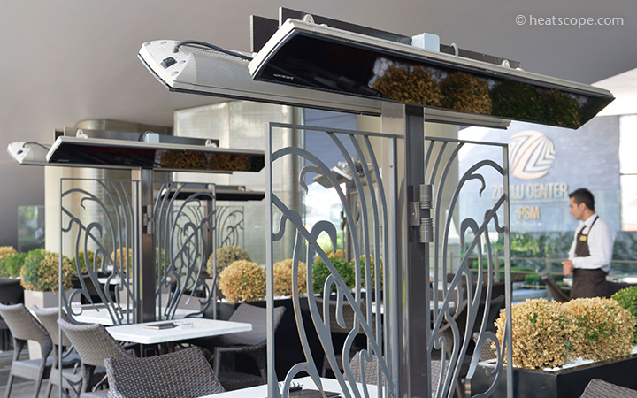 SCHOTT NEXTREMA® glass-ceramic is ideal for infrared heater covers