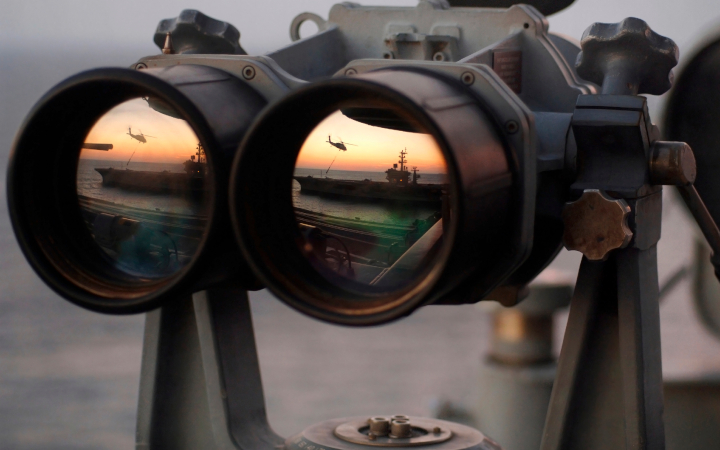 A pair of binoculars
