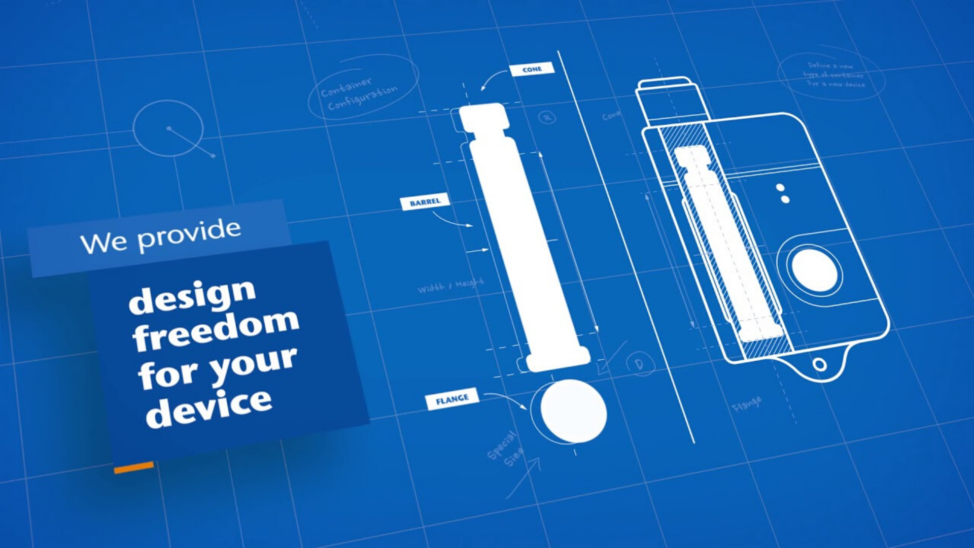 Haga clic aquí para descubrir cómo SCHOTT TOPPAC® ofrece libertad de diseño a envases personalizados