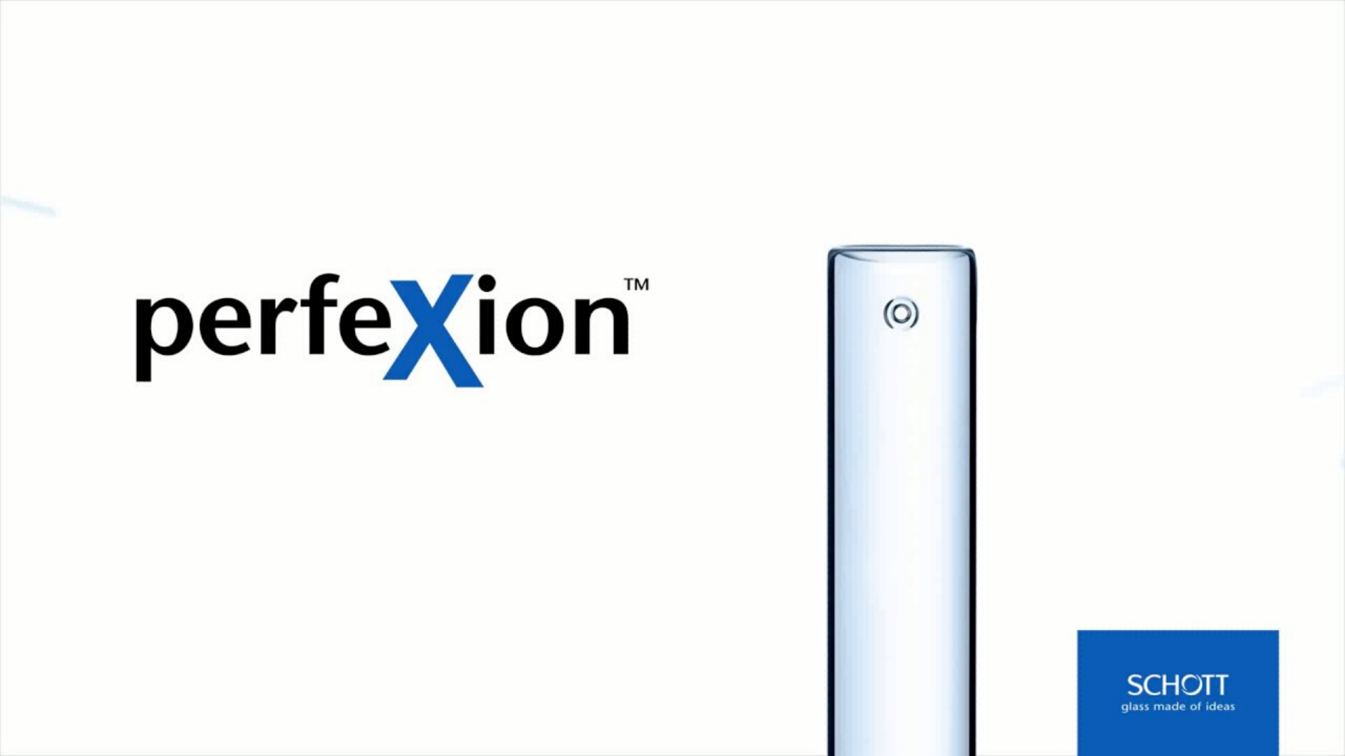 点击了解关于肖特 perfeXion® 及其如何提高 FIOLAX® 玻管质量的更多信息