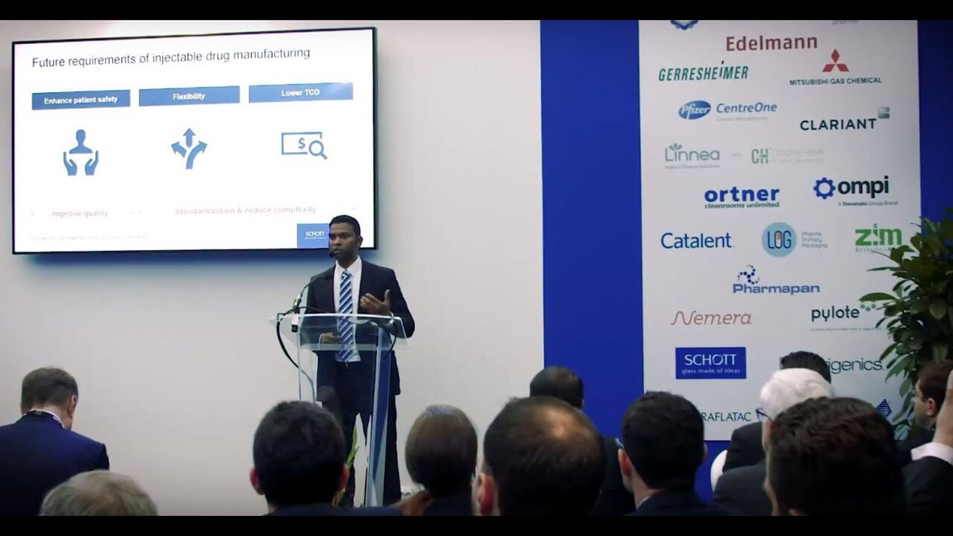 Click to watch SCHOTT expert Anil Busimi explain how the SCHOTT iQ® platform reduces the total cost of ownership