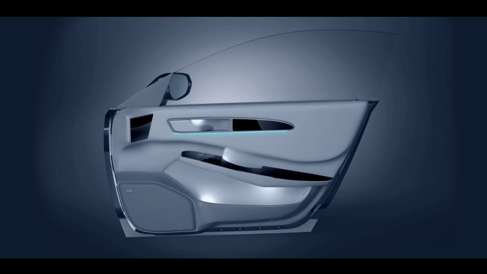 Cliquez pour découvrir comment l'éclairage Multi-Lumière de SCHOTT est intégré dans un panneau de portière automobile