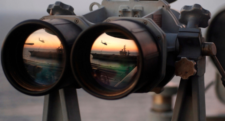 SCHOTT provide a clear view for the defense and security industries A pair of binoculars