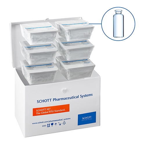 SCHOTT adaptiQ Kits with sterilized vials 