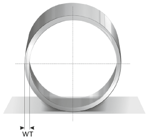 Wall thickness